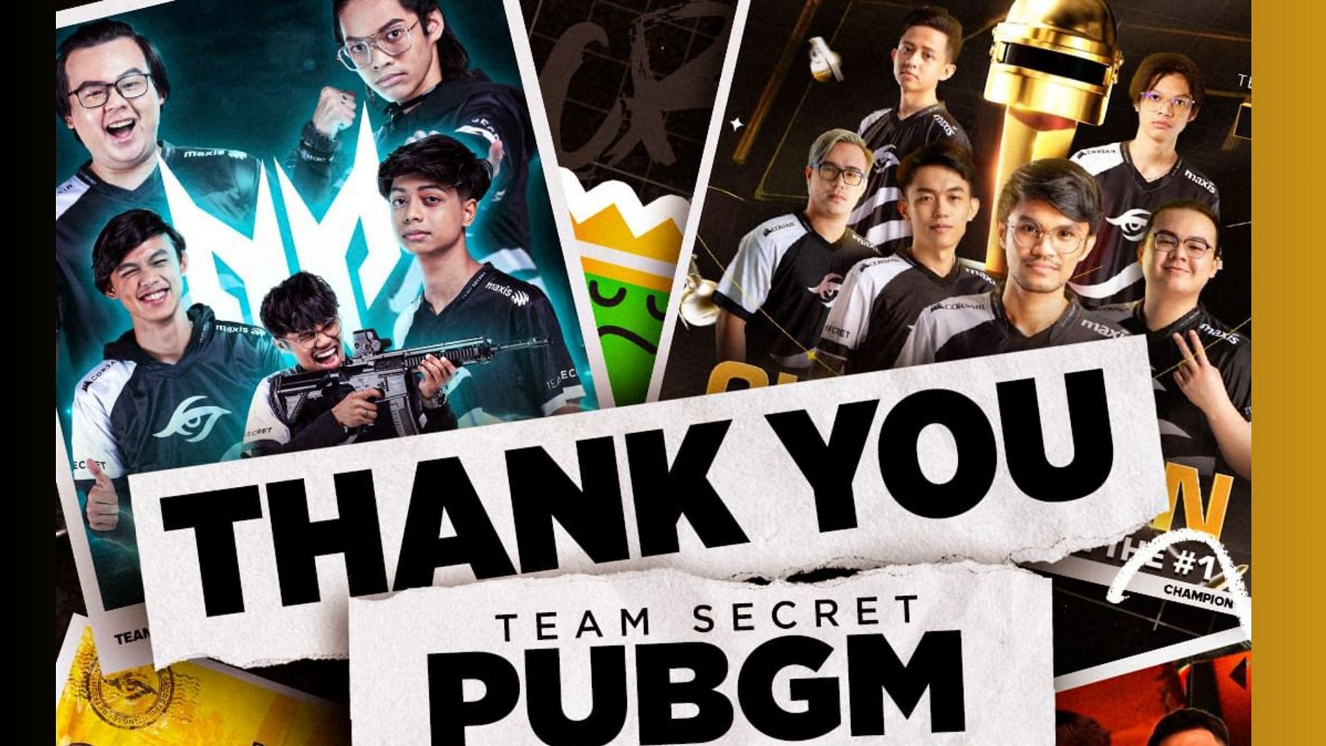 Team Secret shut down its PUBG Mobile operations (Image via Team Secret)