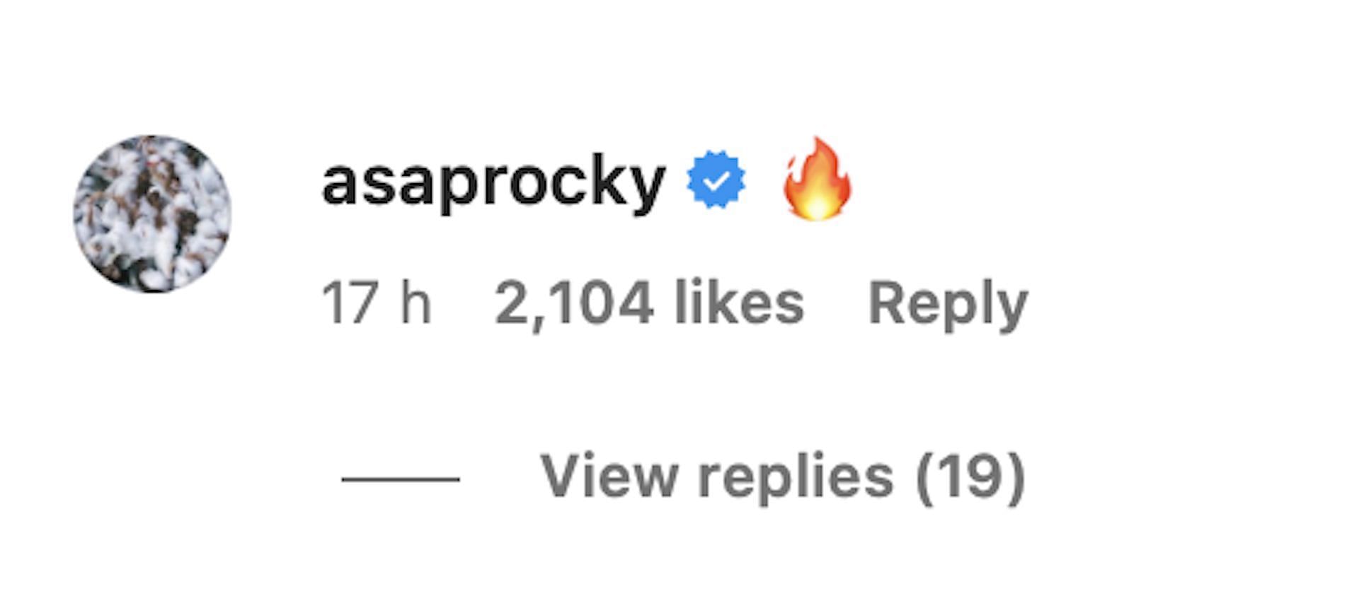 A$AP Rocky comments on the Pharrell x LEGO Collaboration (Image via Instagram/@pharrell )