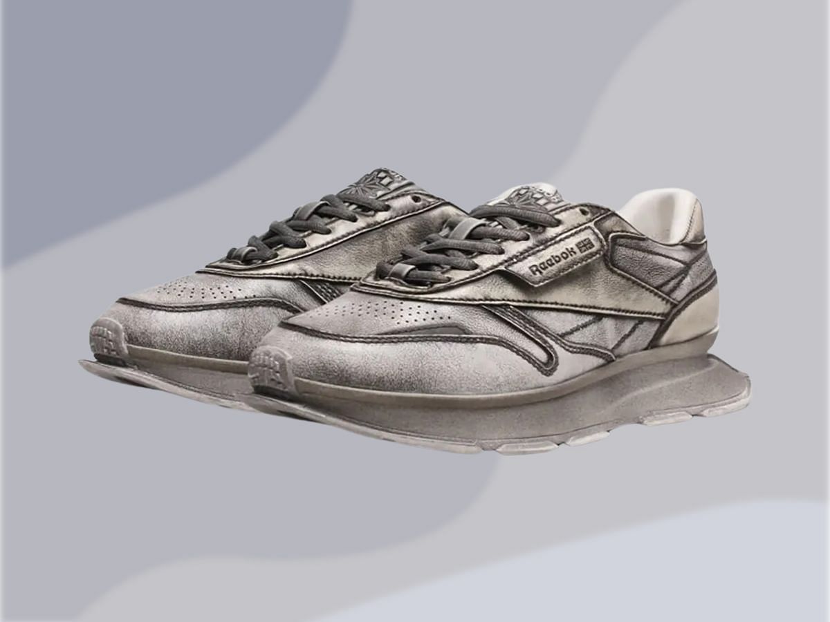 Reebok Classic Leather LTD &quot;Gray&rdquo; sneakers (Image via Reebok)