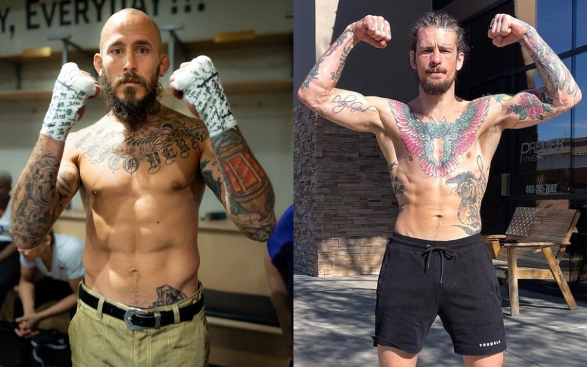 Marlon Vera (left) has an opponent in mind for first title defense, should he beat Sean O