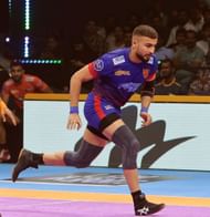 Ashu Malik in action (Credits: PKL)