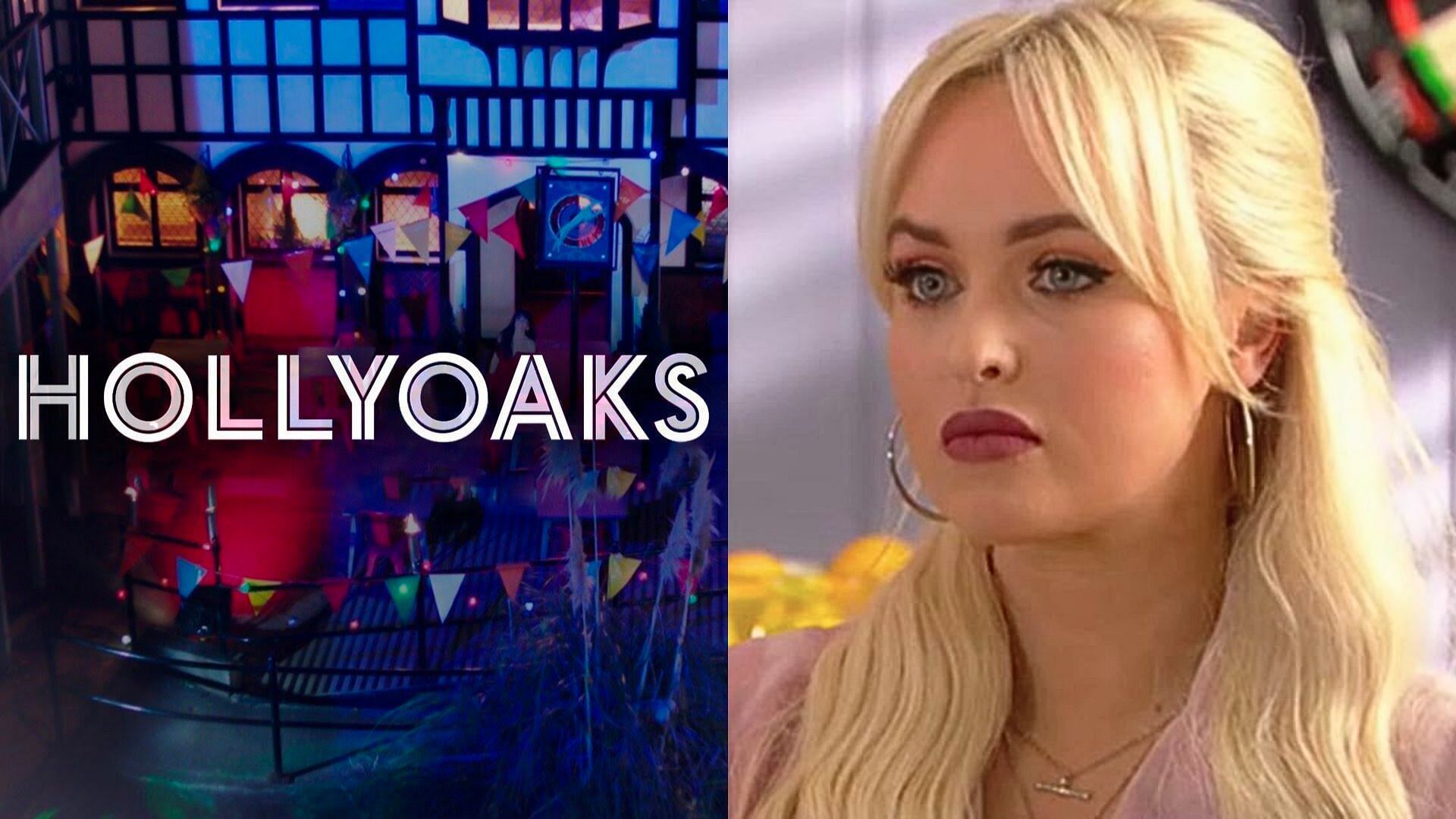 The drama on (L) Hollyoaks is being led by (R) Theresa this week (Images via IMDb)