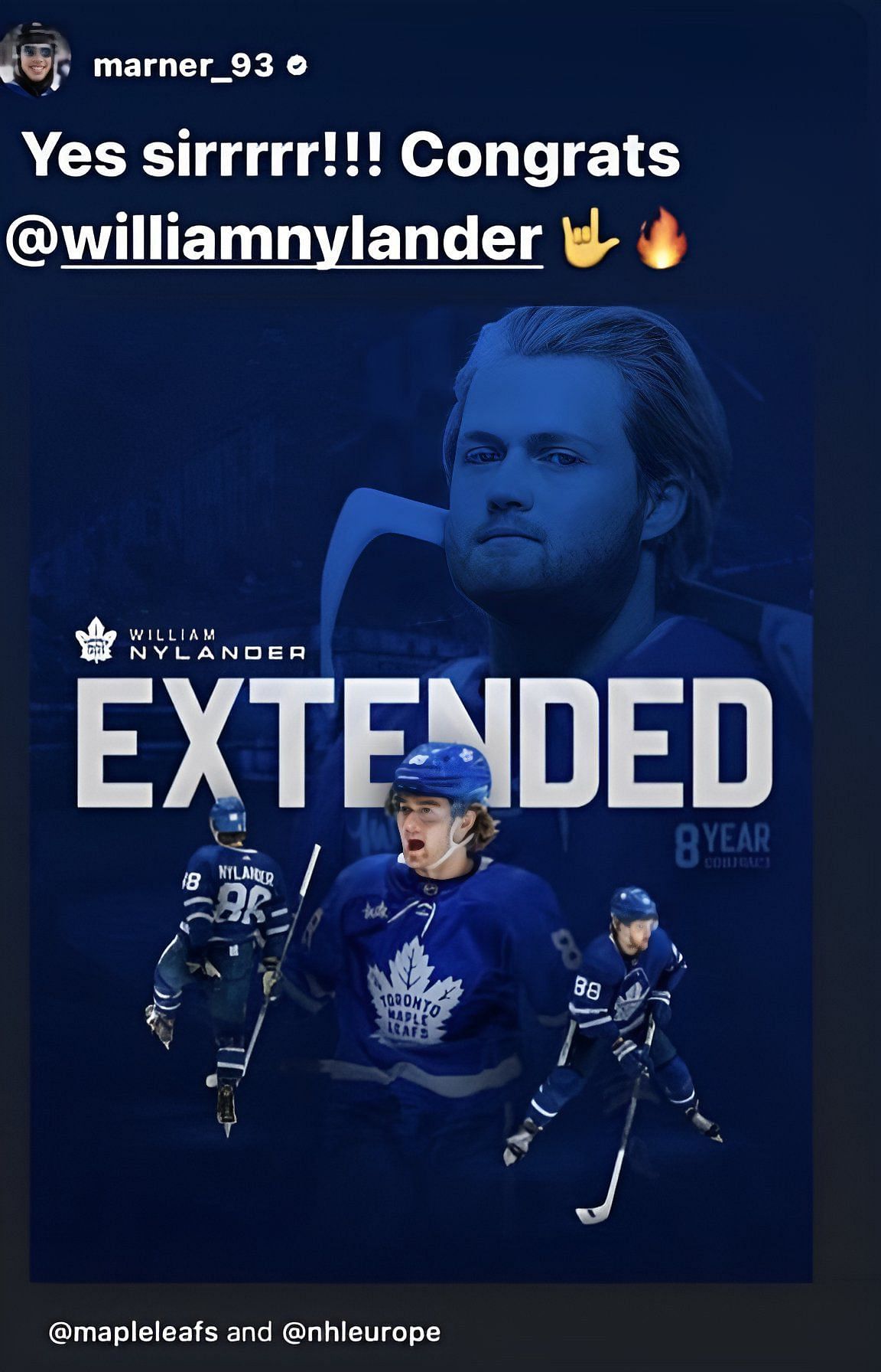 Leafs players react to Nylander contract