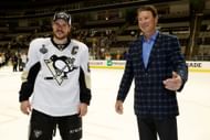 Sidney Crosby and Mario Lemieux