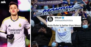 "Better than Messi", "He'll be a legend" - Real Madrid fans in awe of Arda Guler's clever piece of skill on debut