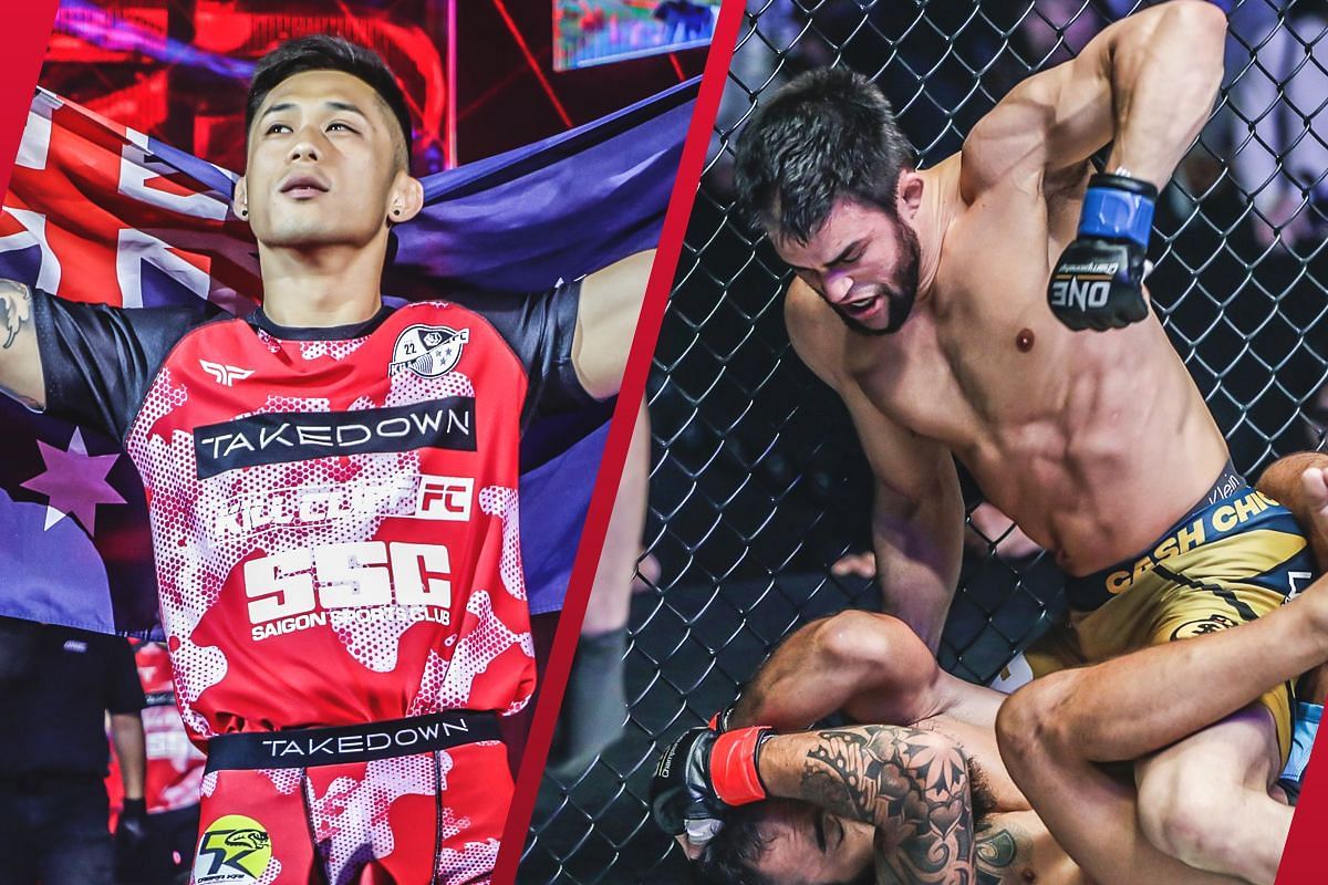 Martin Nguyen (left) and Garry Tonon (right).