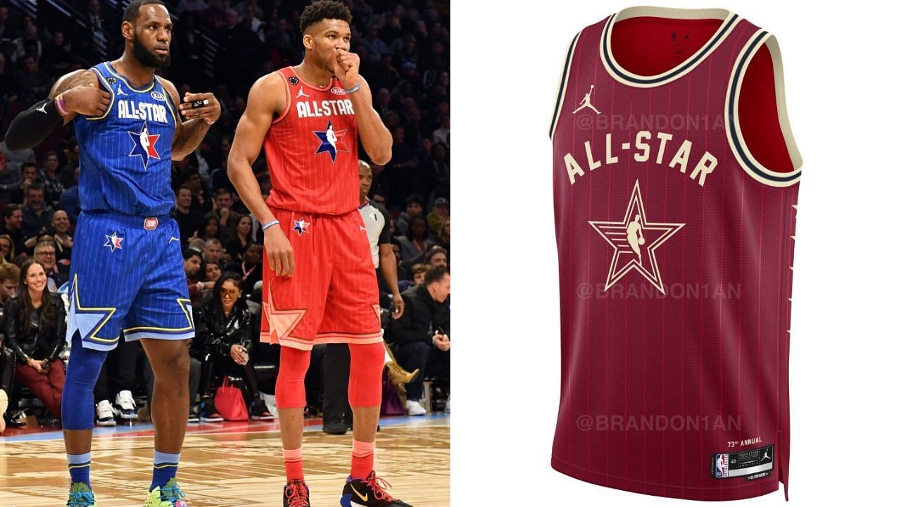 In Photos Rumored leaked images of 2024 NBA AllStar jerseys