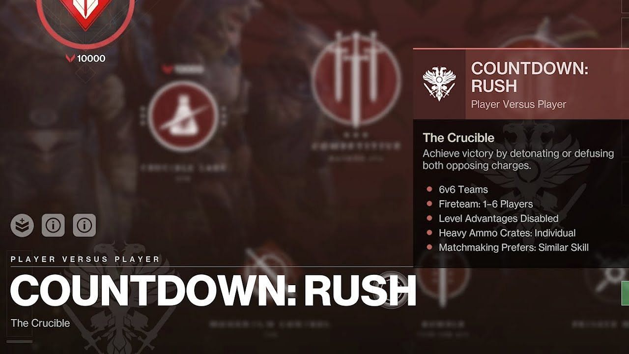 Countdown Rush in Destiny 2 (Image via Bungie)