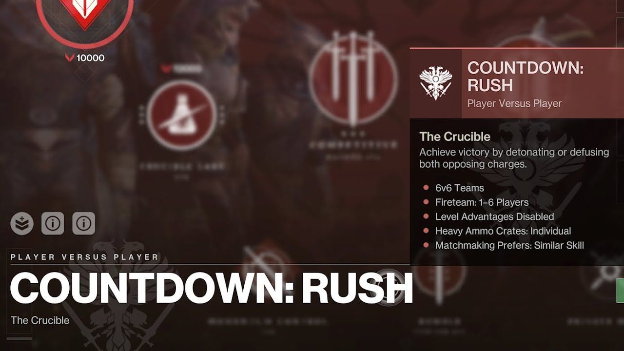 Countdown Rush in Destiny 2 (Image via Bungie)