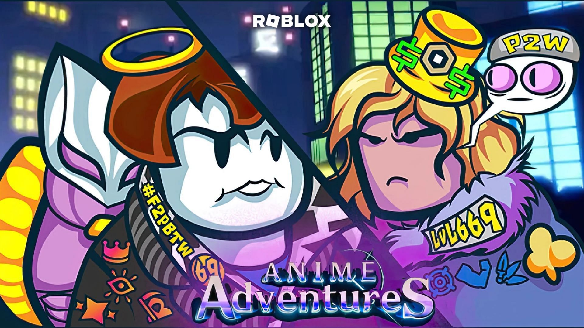 Official gameplay cover for Anime Adventures (Image via Roblox)