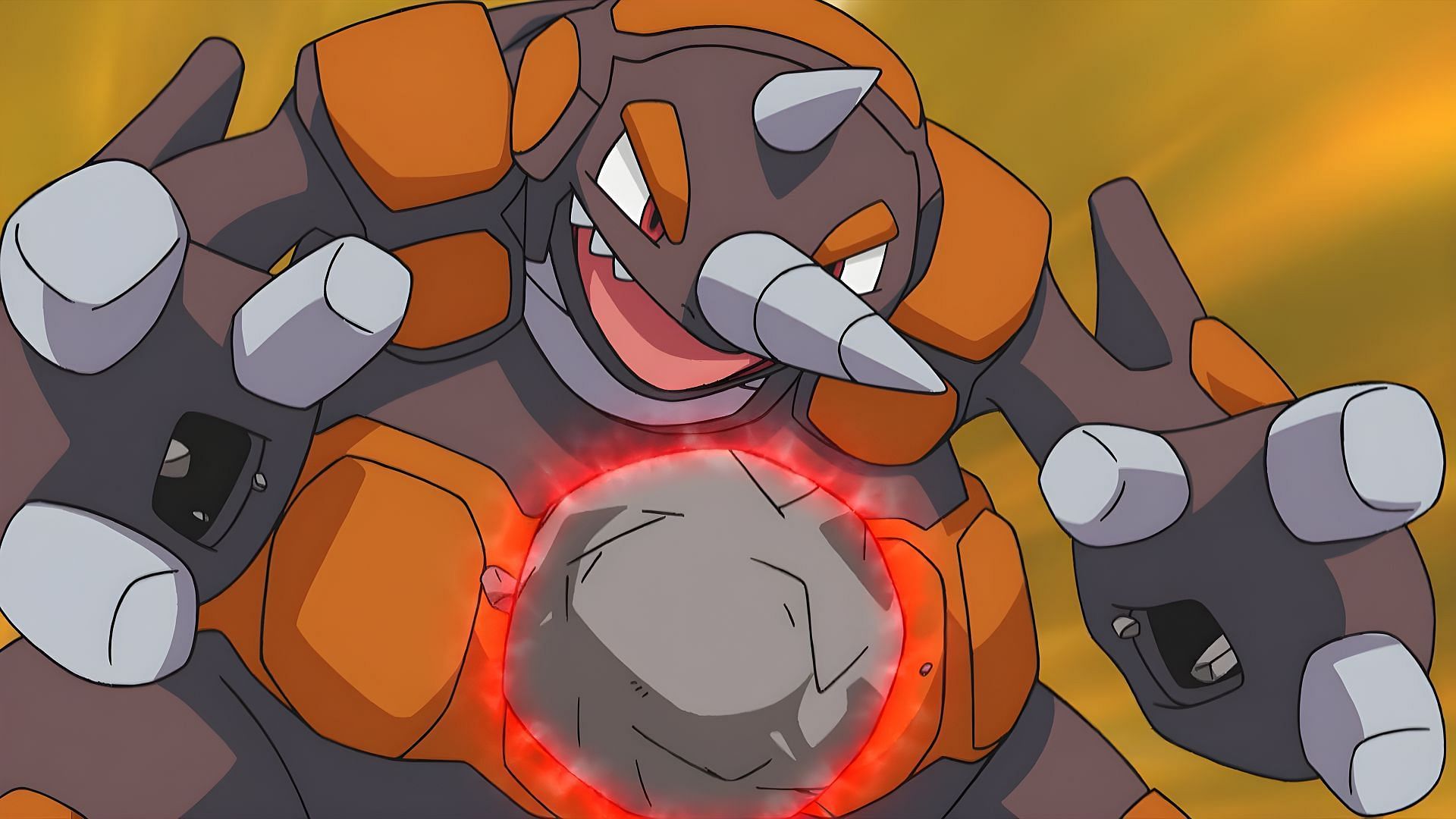 Rhyperior can counter multiple Grunt teams in Pokemon GO (Image via The Pokemon Company)