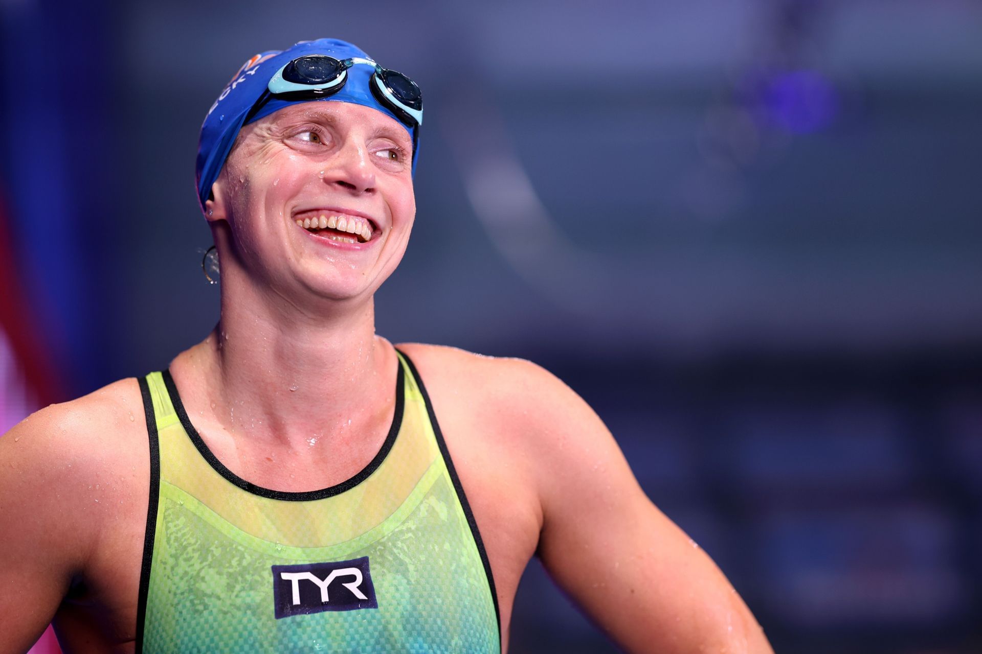 From 800m short course to 1500m long course, a list of Katie Ledecky's