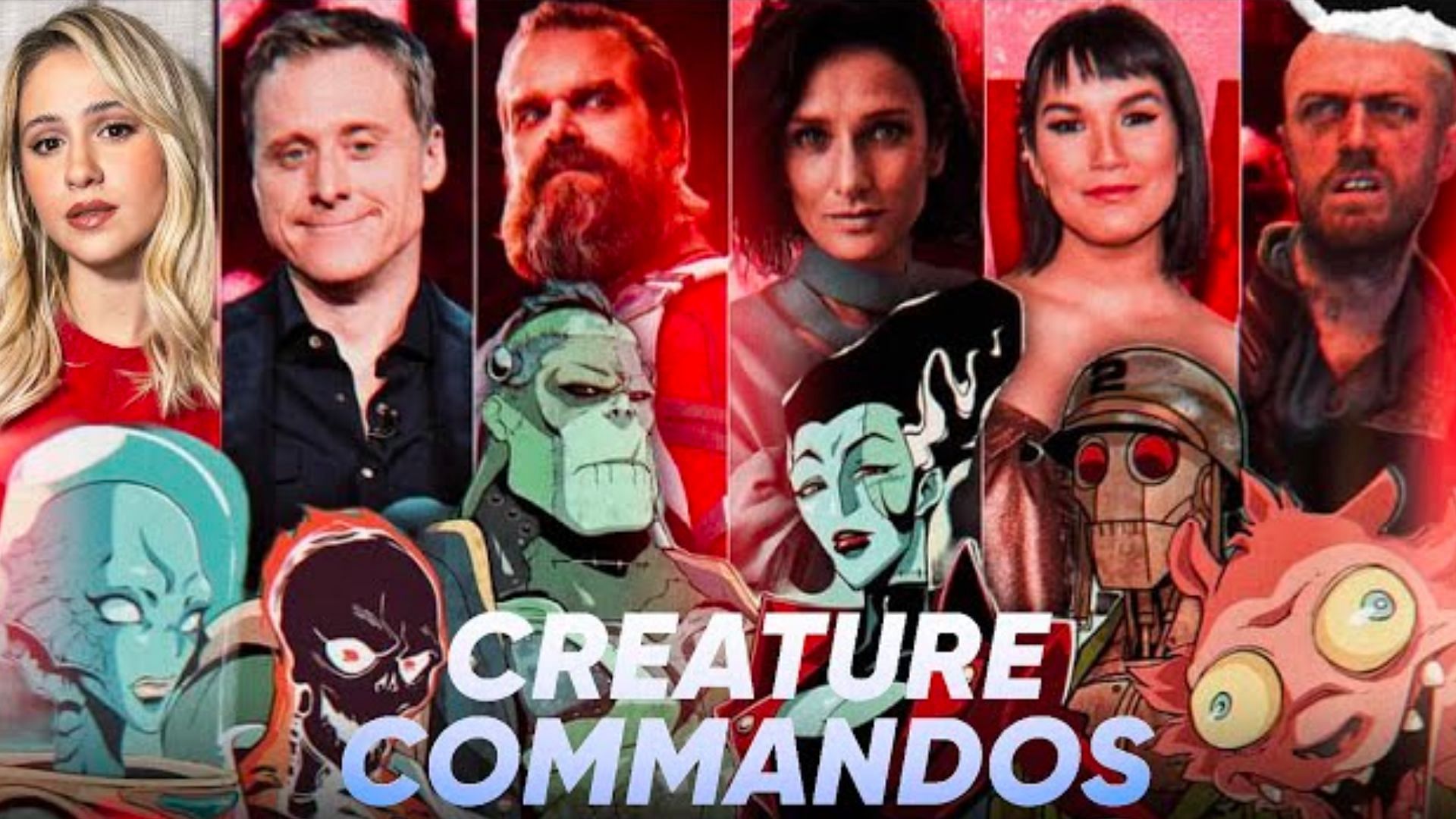 DC&rsquo;s Creature Commandos Cast Officially Revealed! (Image via YouTube)