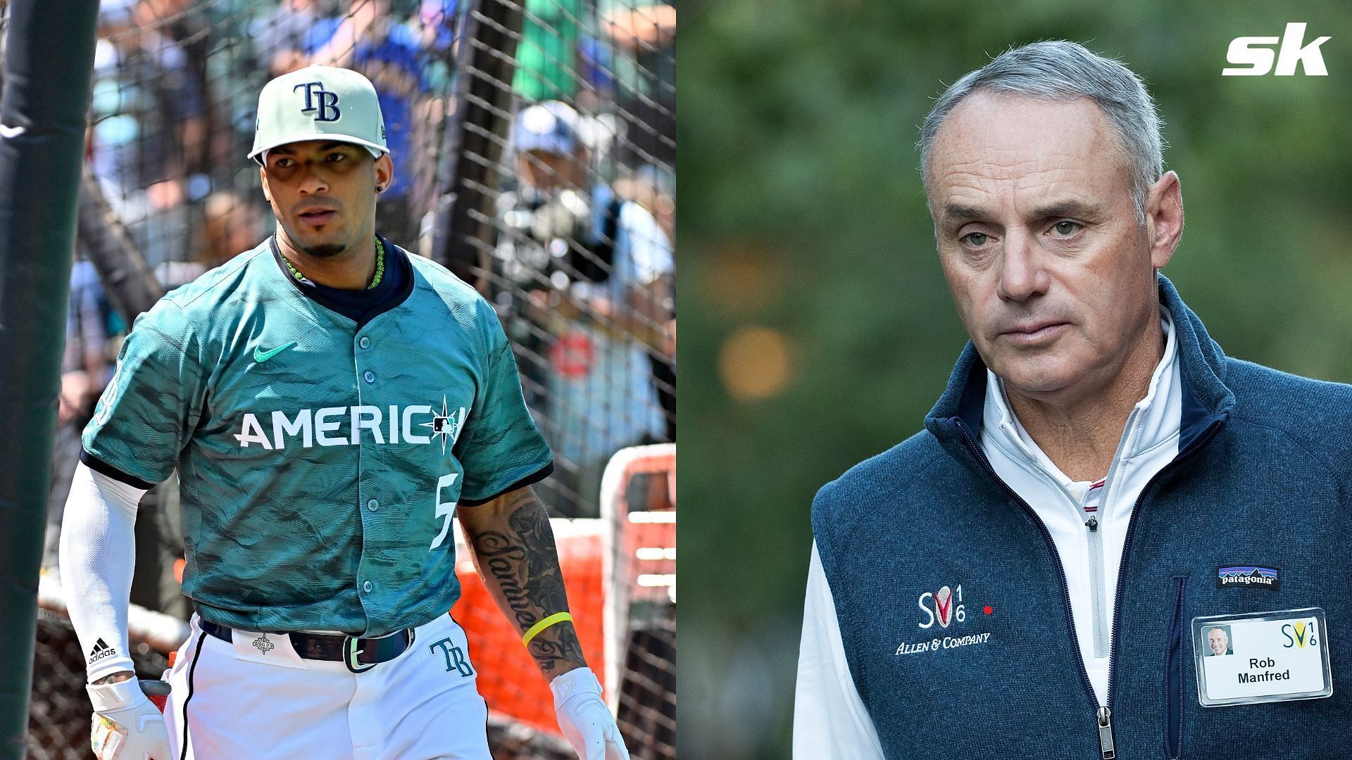 MLB boss Rob Manfred is being very careful about commenting on the ongoing Wander Franco case