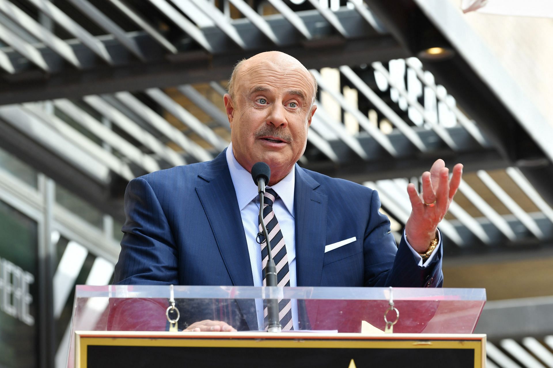 Dr. Phil McGraw Honored With A Star On The Hollywood Walk Of Fame