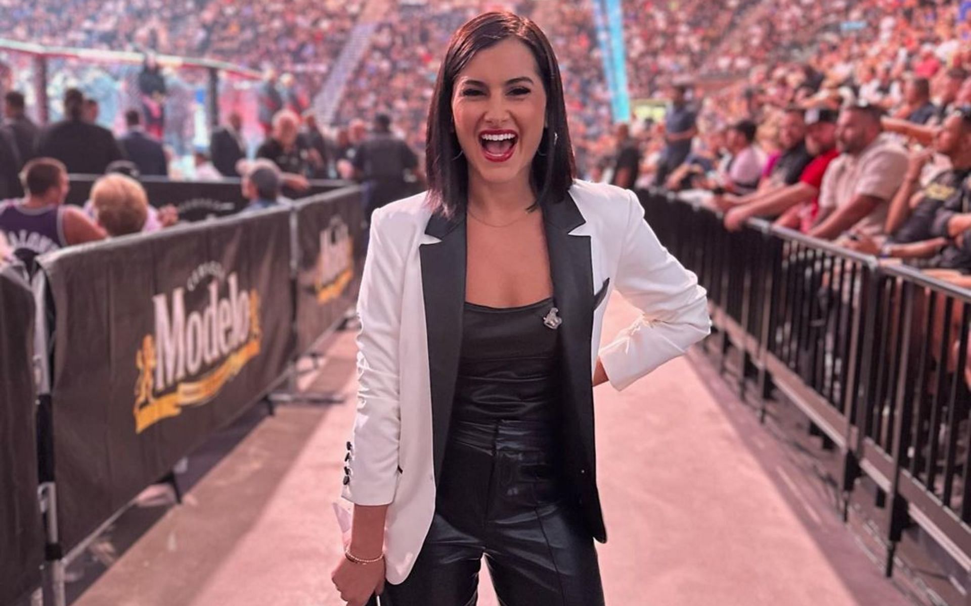 Megan Olivi lashes out at a fan who remarked about her bikini photo