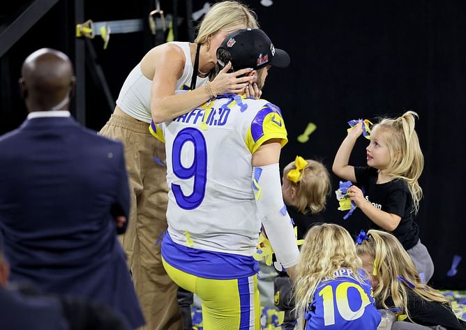 Matthew Stafford's wife Kelly sheds light on 'miserable' Super Bowl experience - “I threw up twice"
