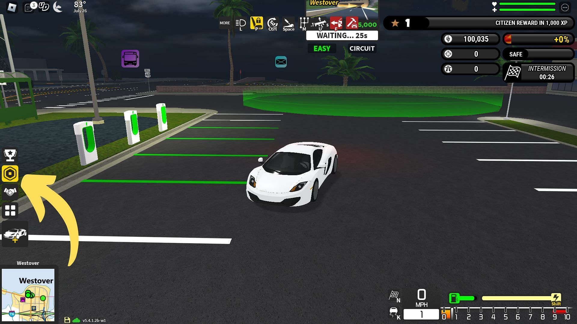How to redeem codes for Ultimate Driving (Image via Roblox and Sportskeeda)