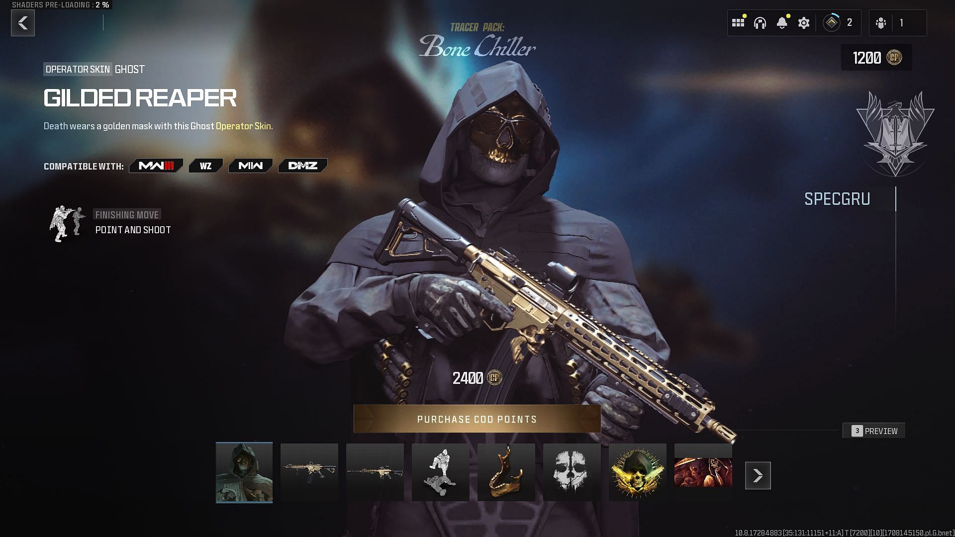 Gilded Reaper (Image via Activision)