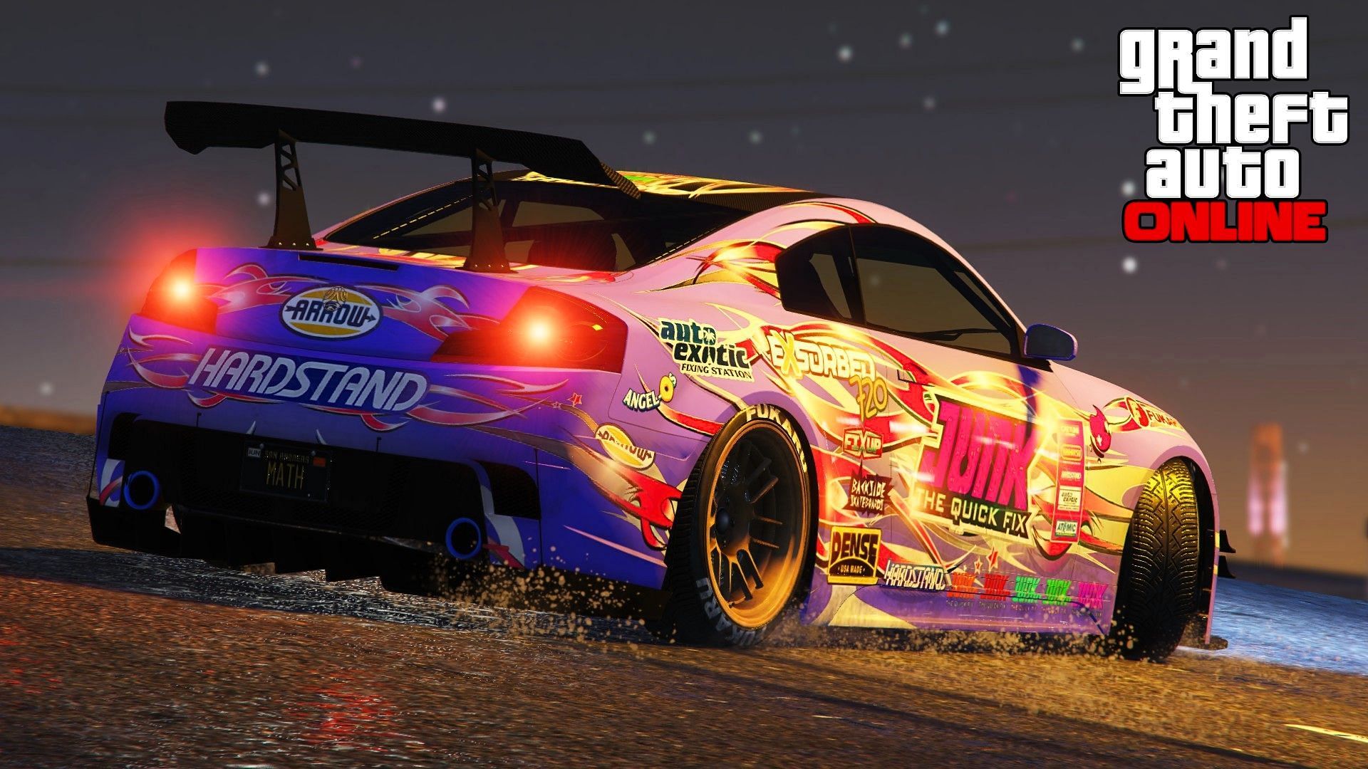 The Fathom FR36 is currently one of the best drift cars in GTA Online (Image via GTA Forums/MathSouza)