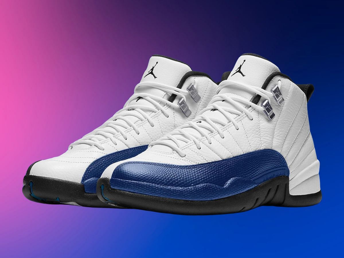 Air Jordan 12 Wizard sneakers (Image via Twitter/@snipernick32)