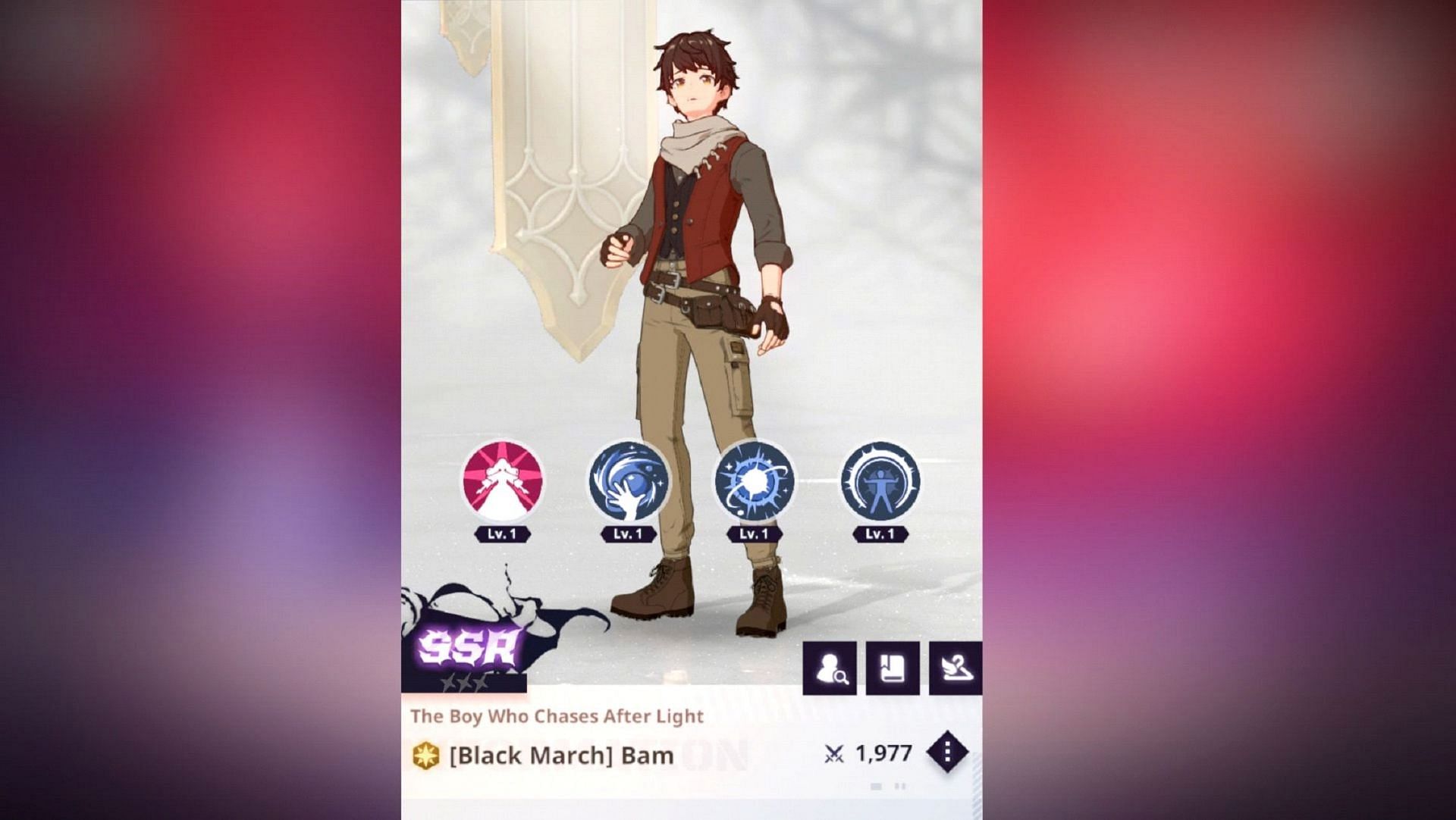 (Black March) Bam is one of the best Support characters (Image via Netmarble)