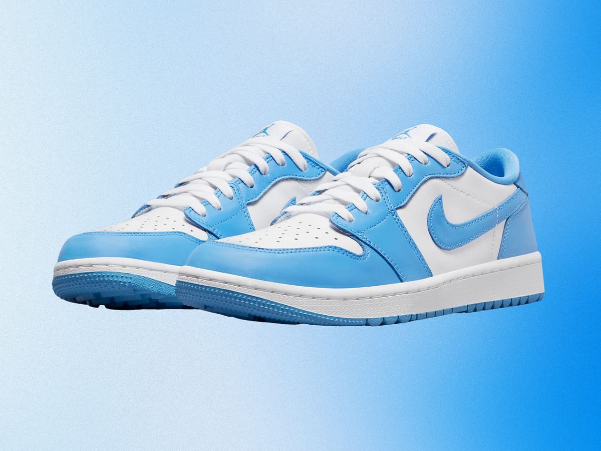 Jordan 1 Retro Low Golf UNC (Image via StockX)