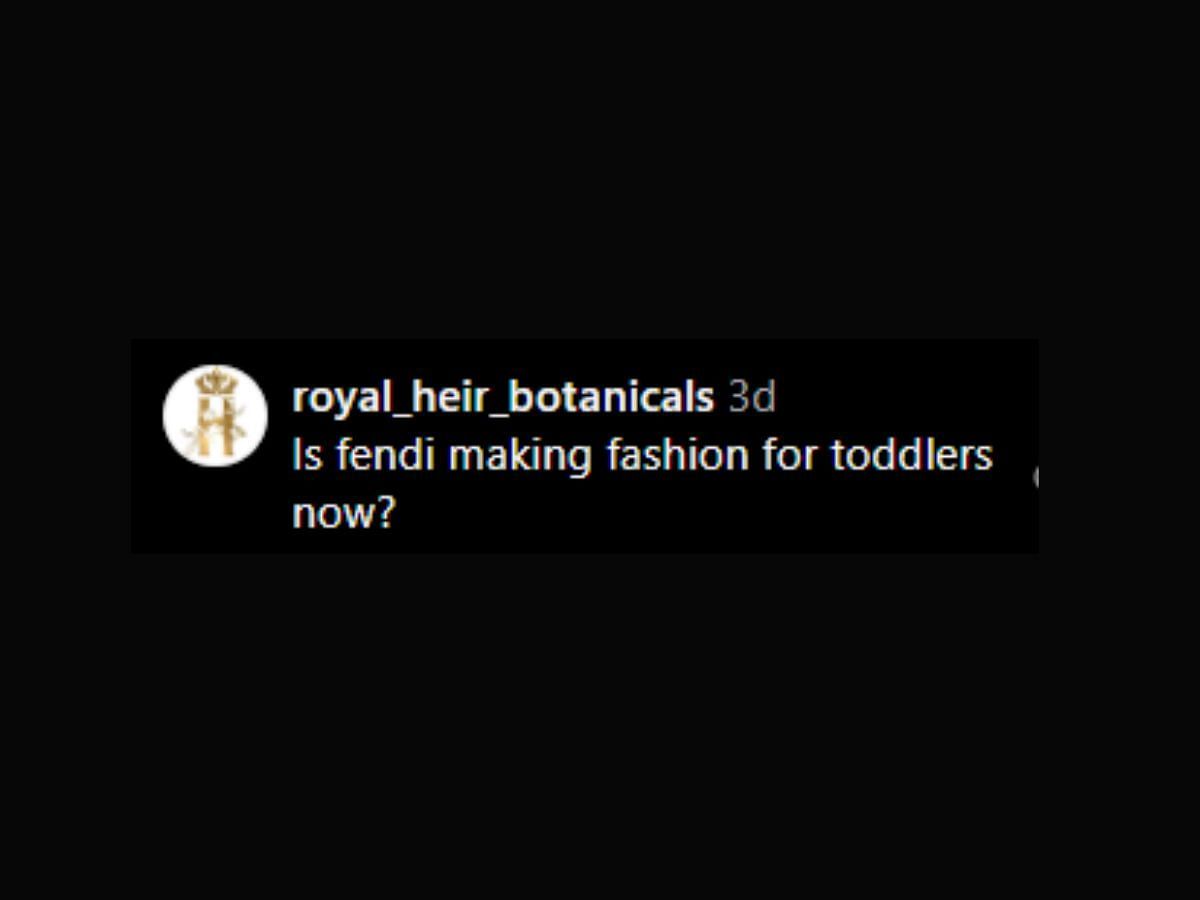 @royal_heir_botanicals commented on Fendi x ChupaChups lollipop holder bags &quot;Is Fendi making fashion for toddlers now?&quot; ( Image via @Fendi/ Instagram)