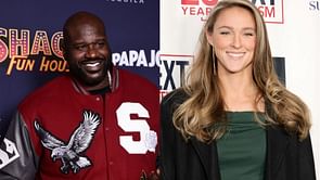 WATCH: Jason Kelce's wife Kylie prefers Shaquille O'Neal's Papa John's heart-shaped pizza as Valentine's gift
