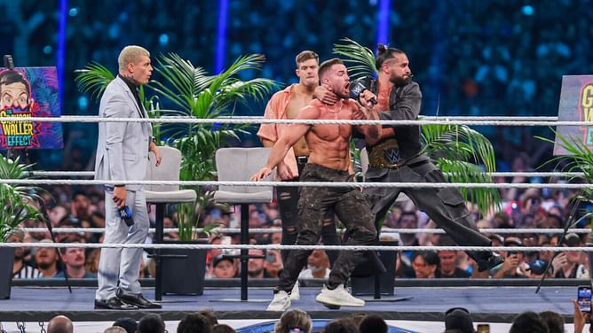 Austin Theory breaks silence with a three-word message after WWE Elimination Chamber