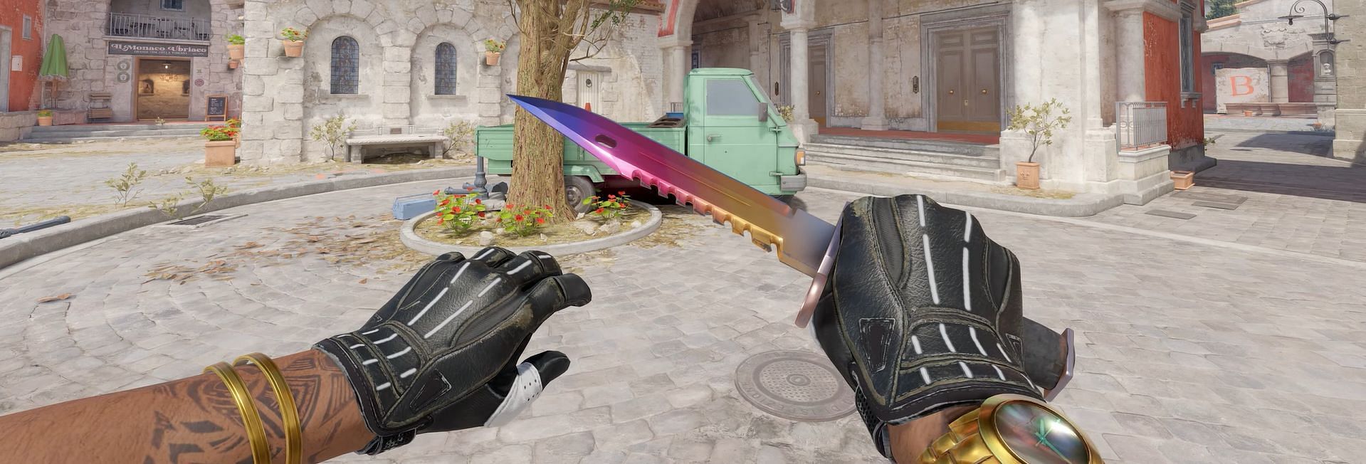 M9 Bayonet | Fade (Image via Valve || YouTube/Gemsri Gregory)