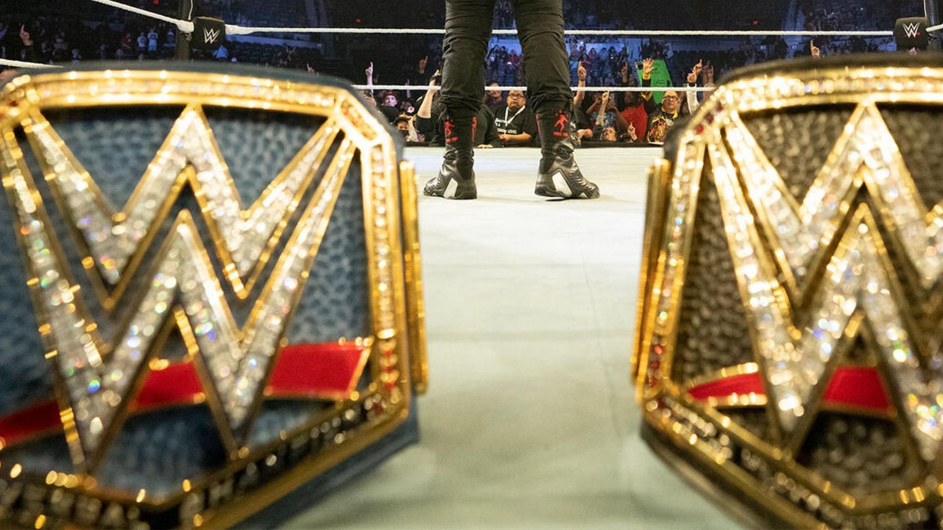 WWE World Championship belts (Photo Courtesy: WWE.com)
