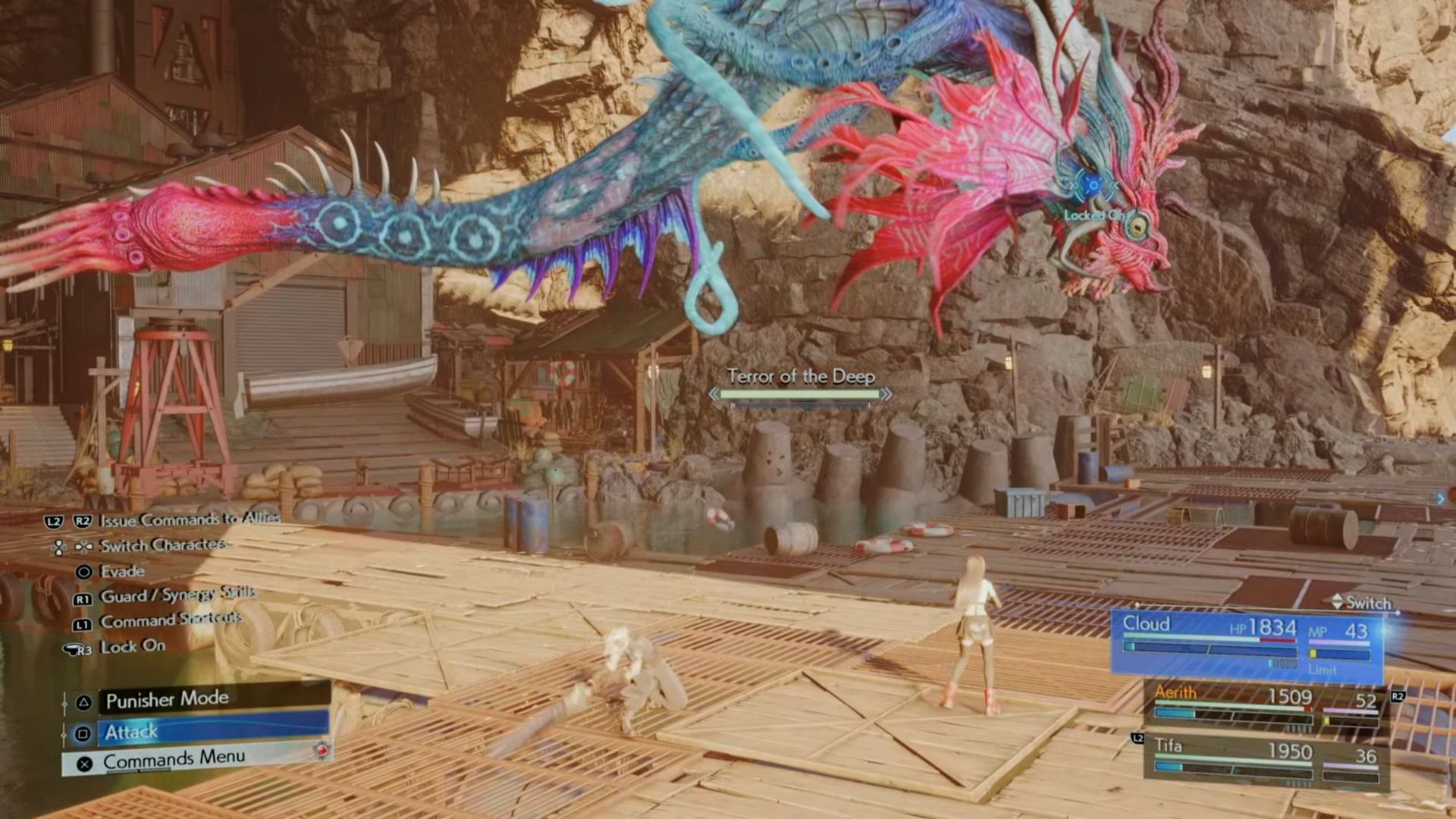 Terror of the Deep in Final Fantasy 7 Rebirth