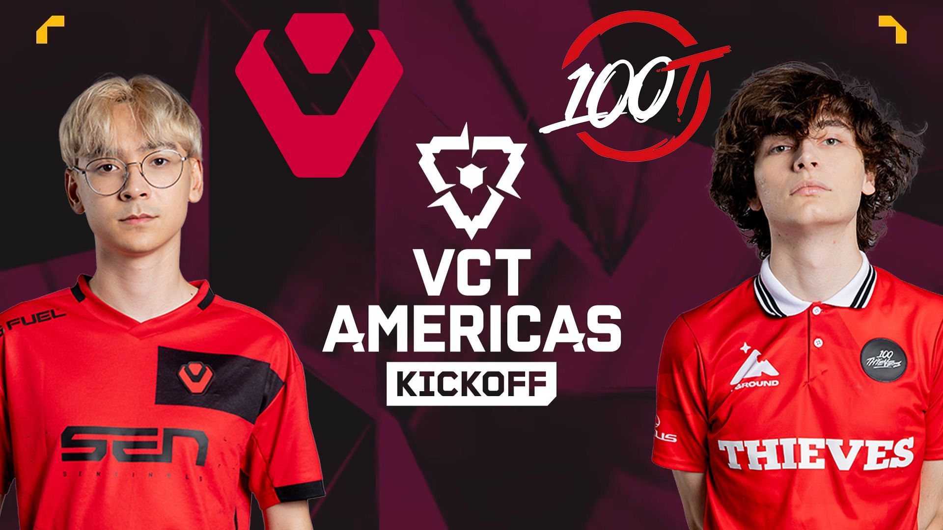 Sentinels vs 100 Thieves at VCT Americas Kickoff (Image via Riot Games || Sentinels || 100 Thieves))