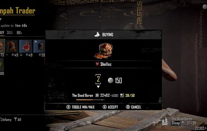 How to collect Shellac in Skull and Bones