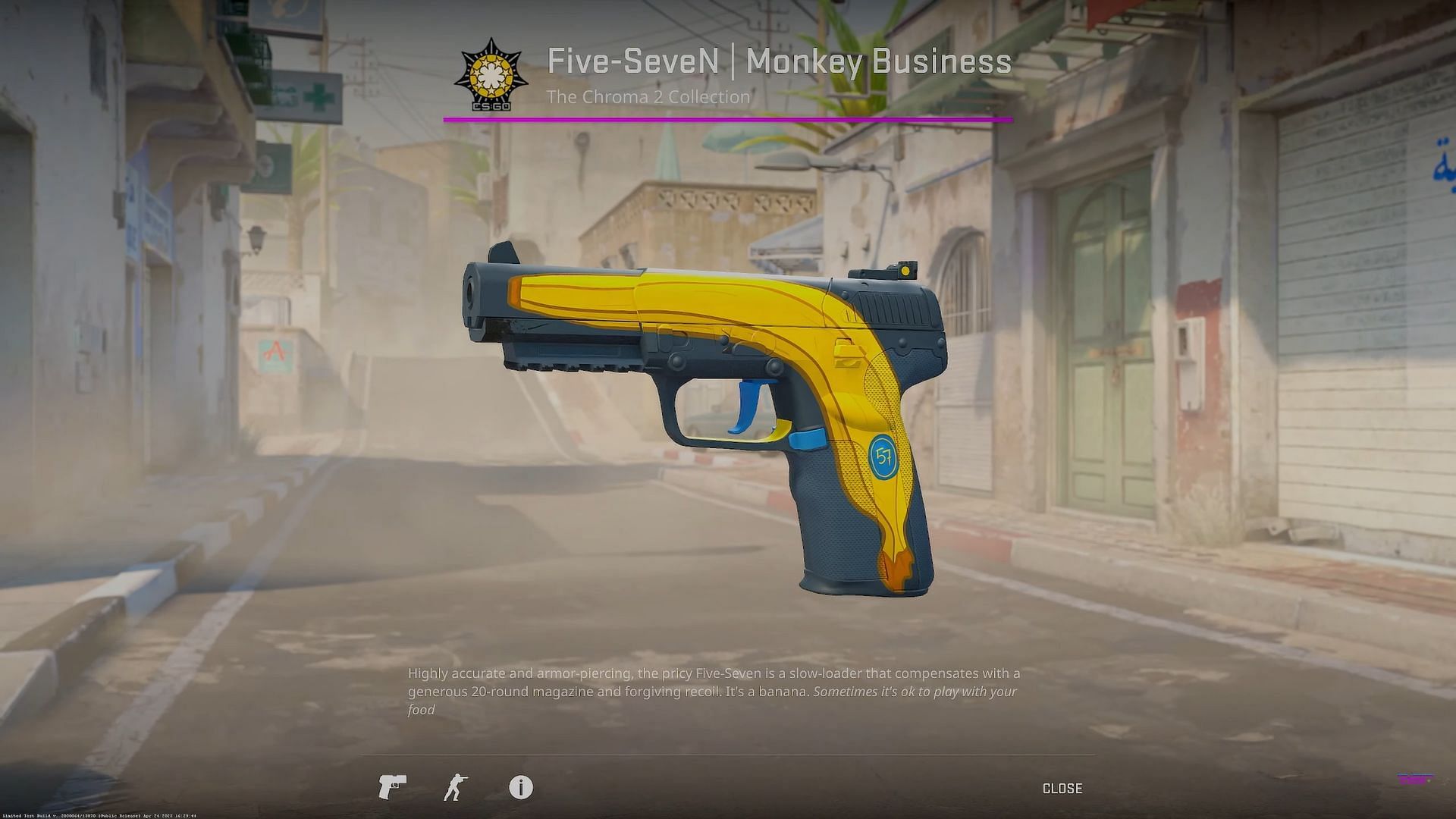 Five-SeveN Monkey Business (Image via Valve || YouTube/covernant)