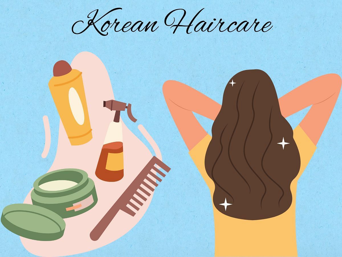 Korean haircare routine (Image via Sportskeeda)