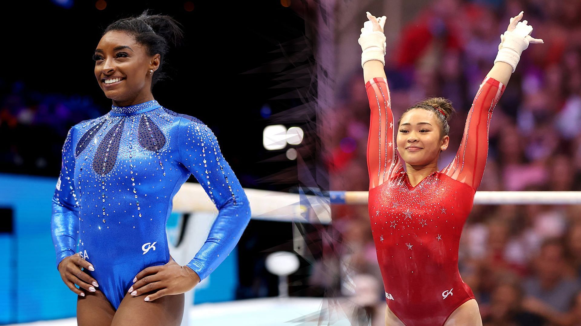 Simone Biles and Suni Lee (Image via Getty Images)