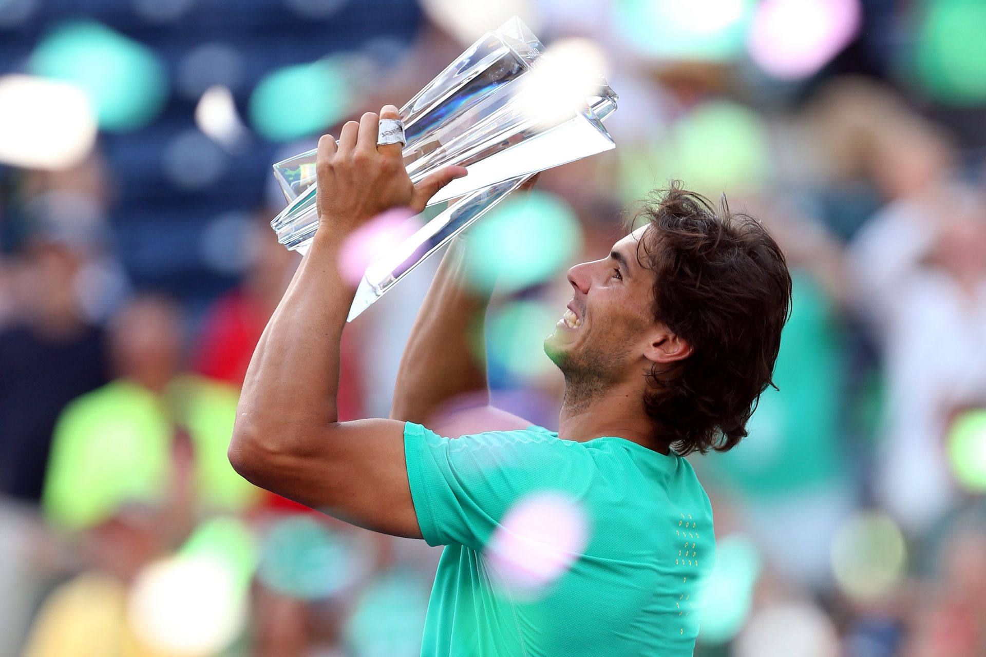 Rafael Nadal at the 2013 Indian Wells Masters.