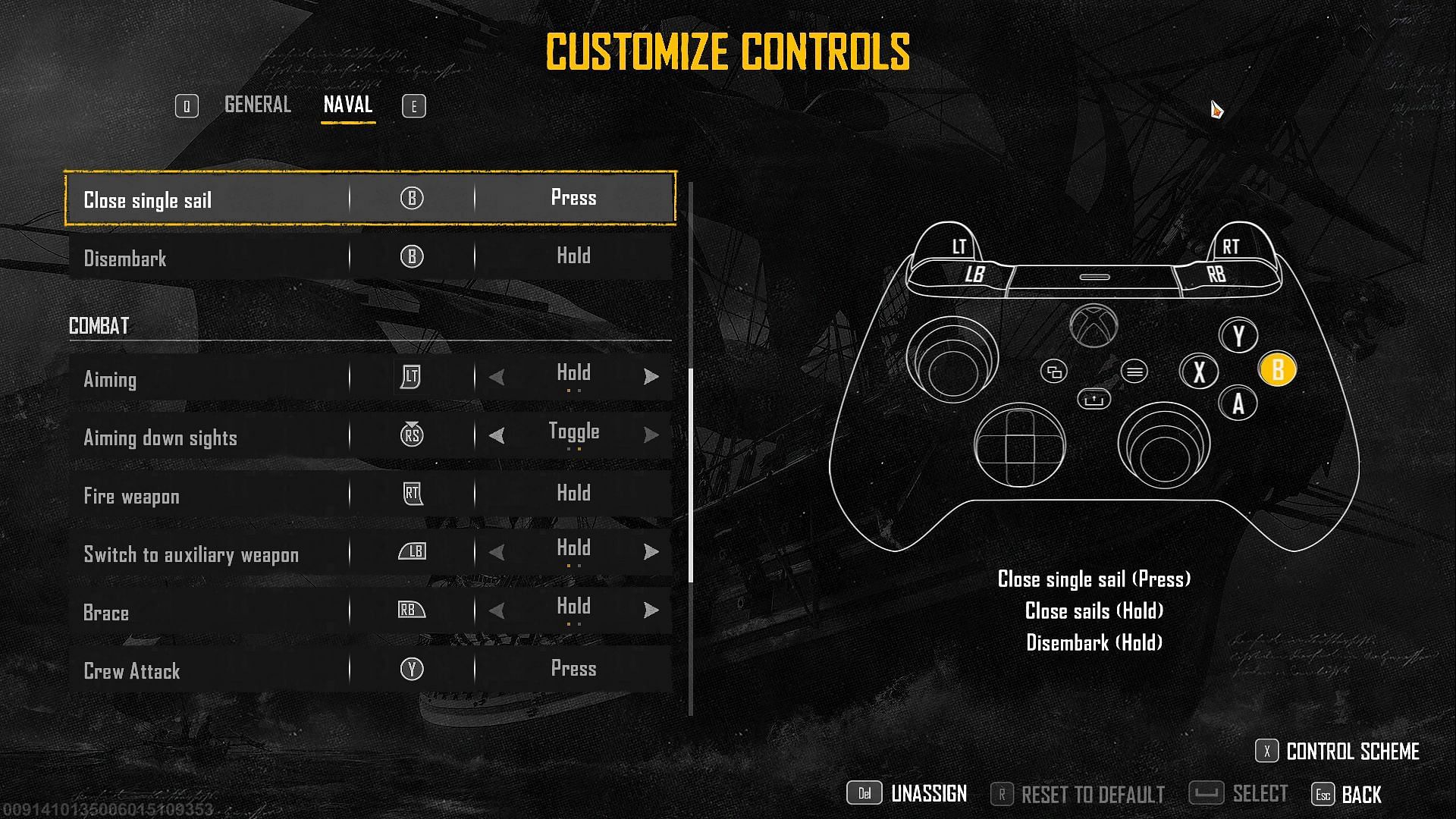 Best Skull and Bones Xbox controller settings (Image via Ubisoft)
