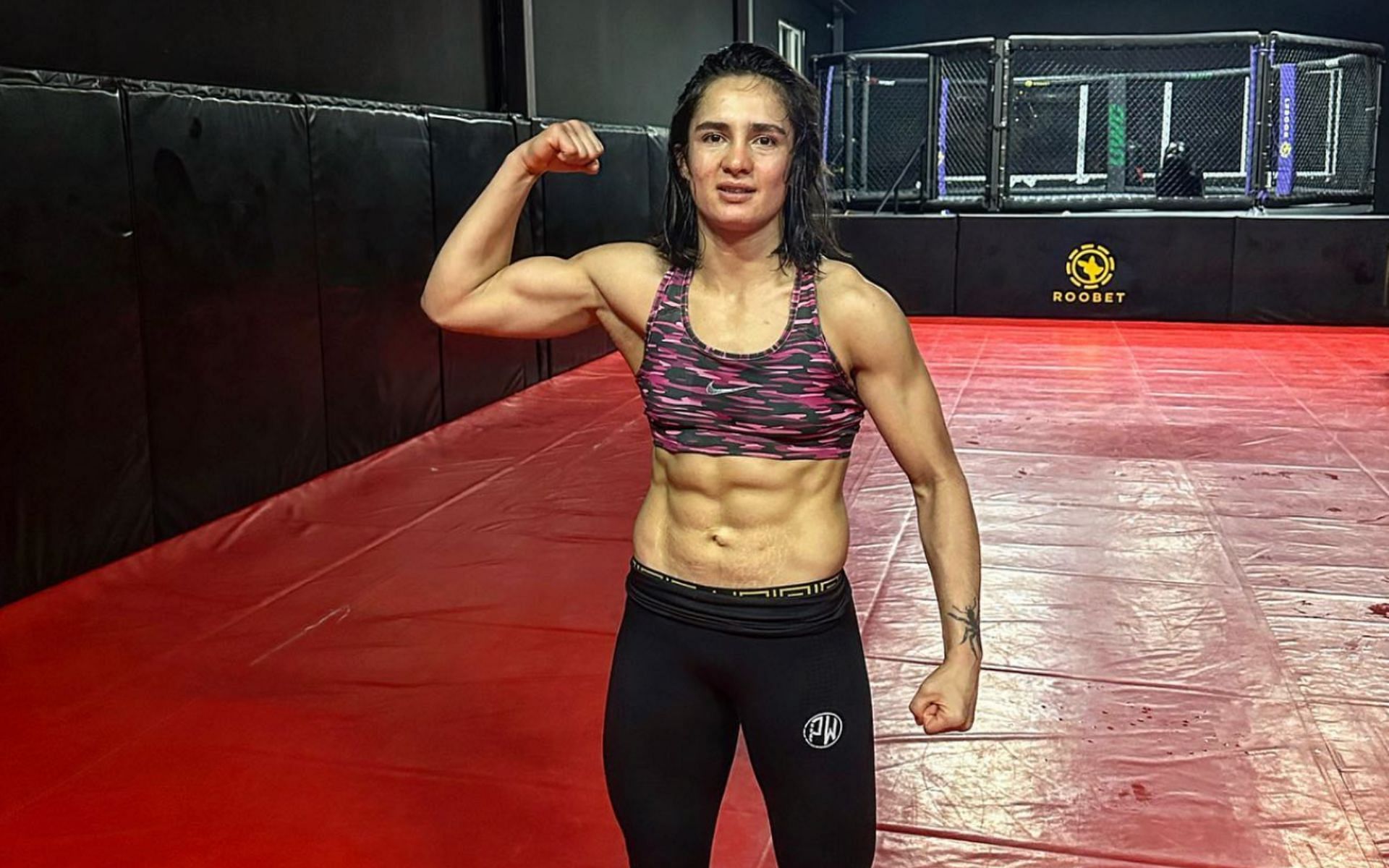 Yazmin Jauregui faces Sam Hughes on the main card of UFC Mexico City on Feb. 24 [Photo Courtesy @yasminjitsu on Instagram]