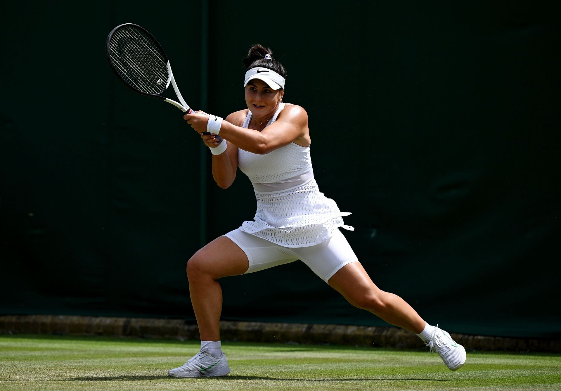 Bianca Andreescu on Day Four of Wimbledon 2023