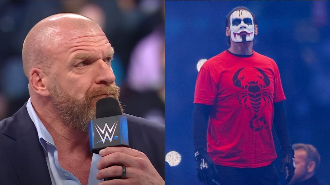 Triple H (left), Sting (right)