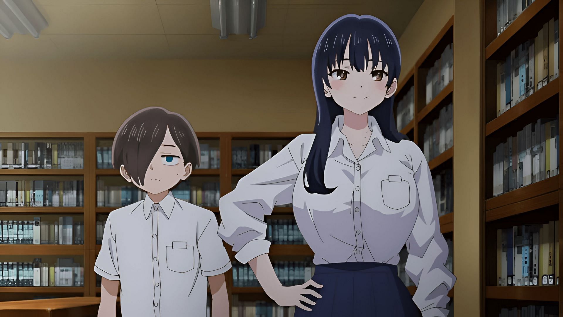 Ichikawa (left) and Yamada (right) as seen in the anime (Image via Shin-Ei Animation)