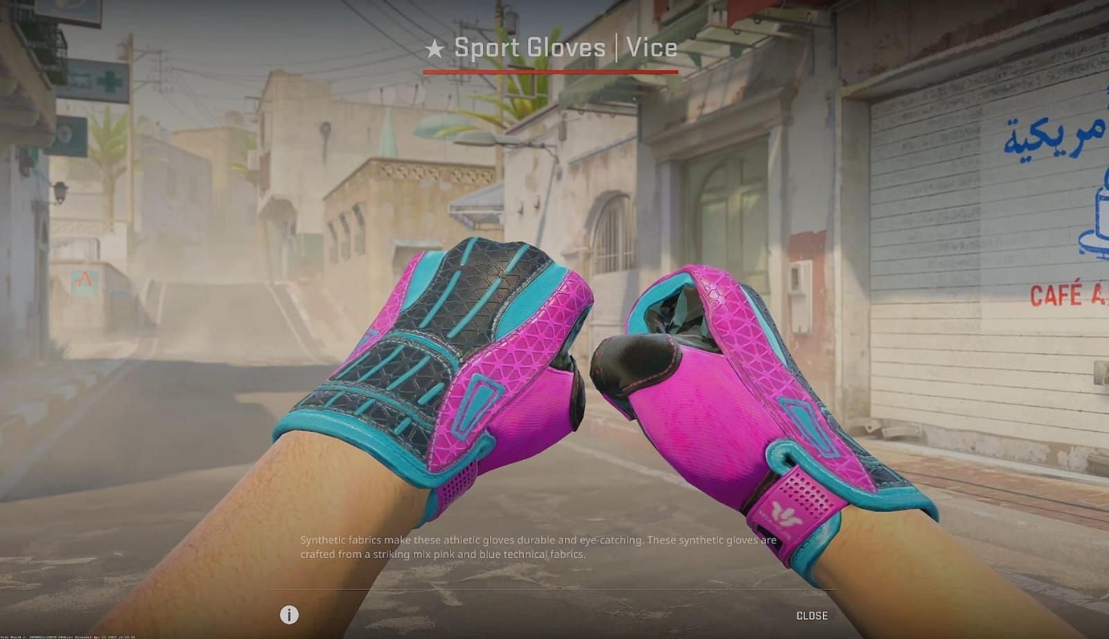 Sport Gloves | Vice (Image via Valve || YouTube/covernant)