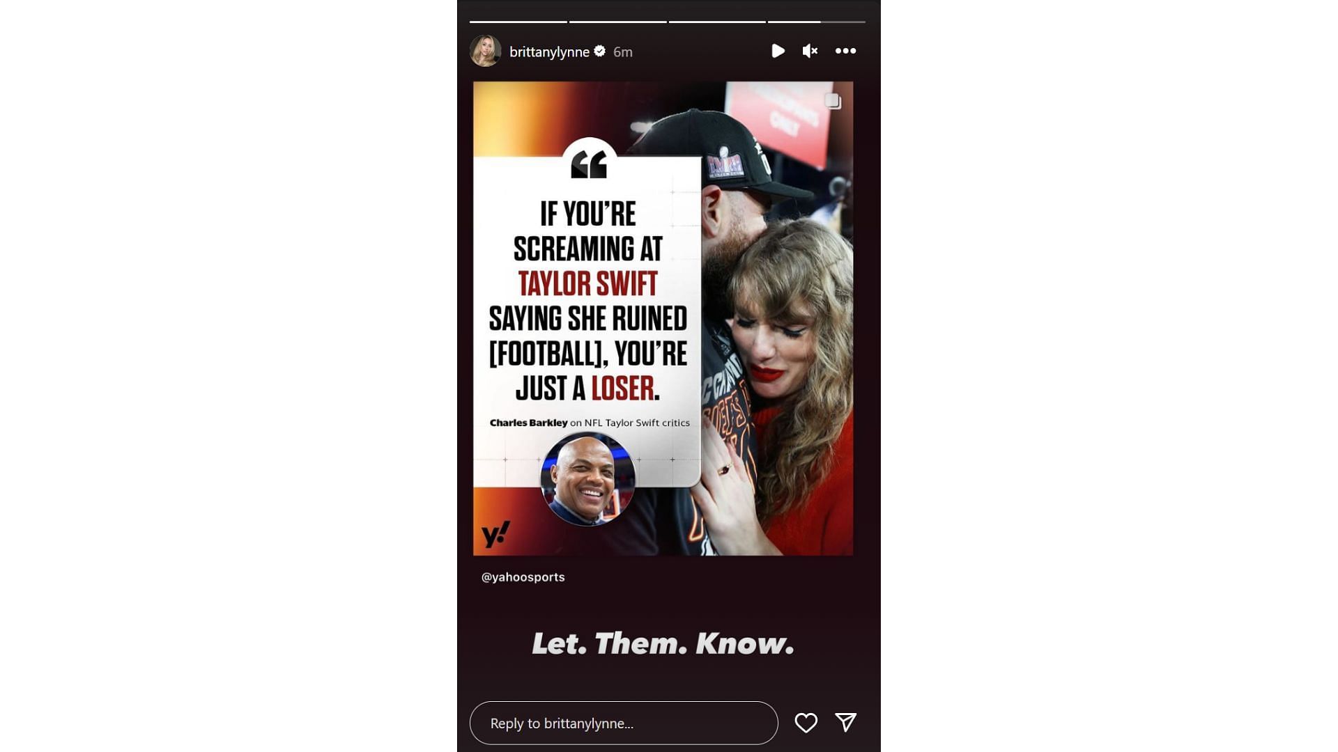 Brittany Mahomes defends Taylors Swift on Instagram (Image Credit: @brittanylynne IG)