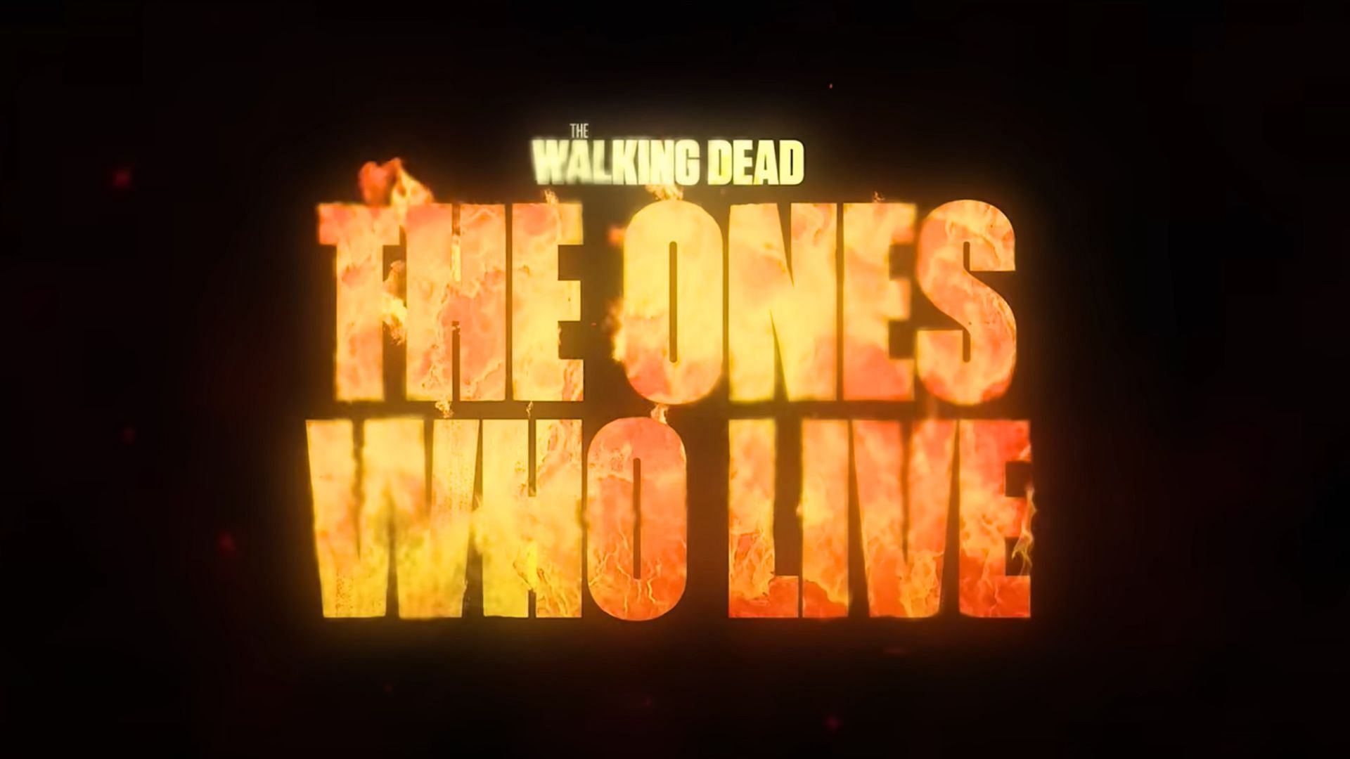 The upcoming Walking dead spinoff presents a love saga (Image via AMC+)