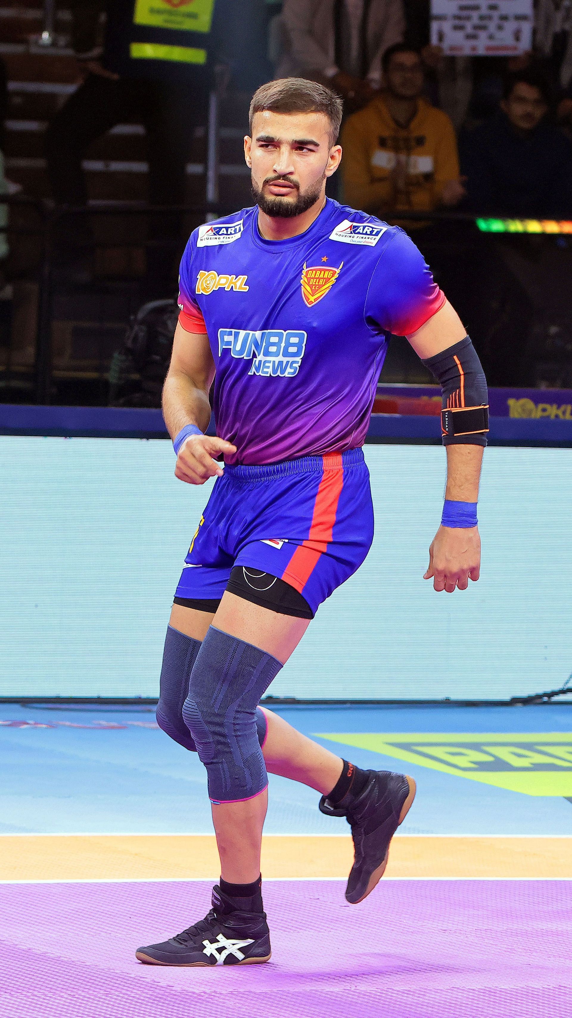 Ashu Malik of Dabang Delhi (Credits: PKL)