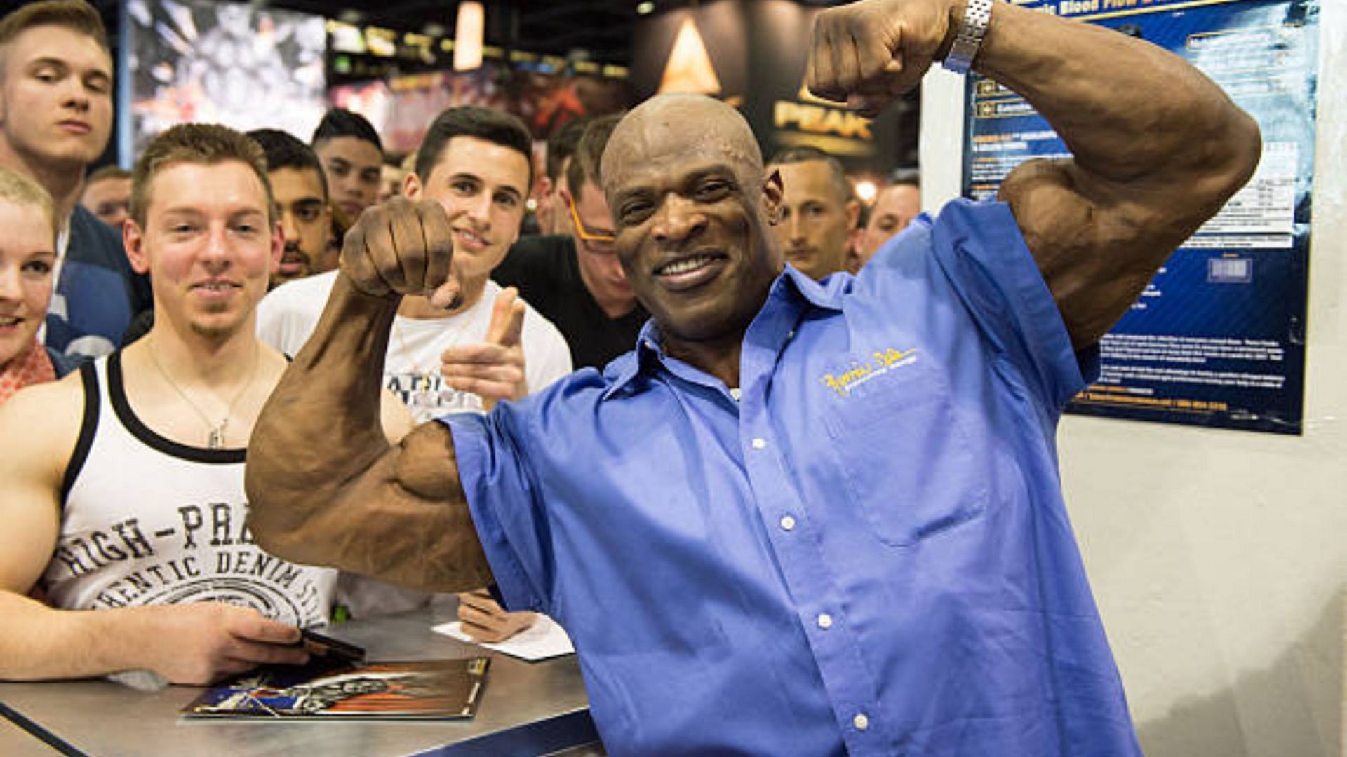 Ronnie Coleman at an event