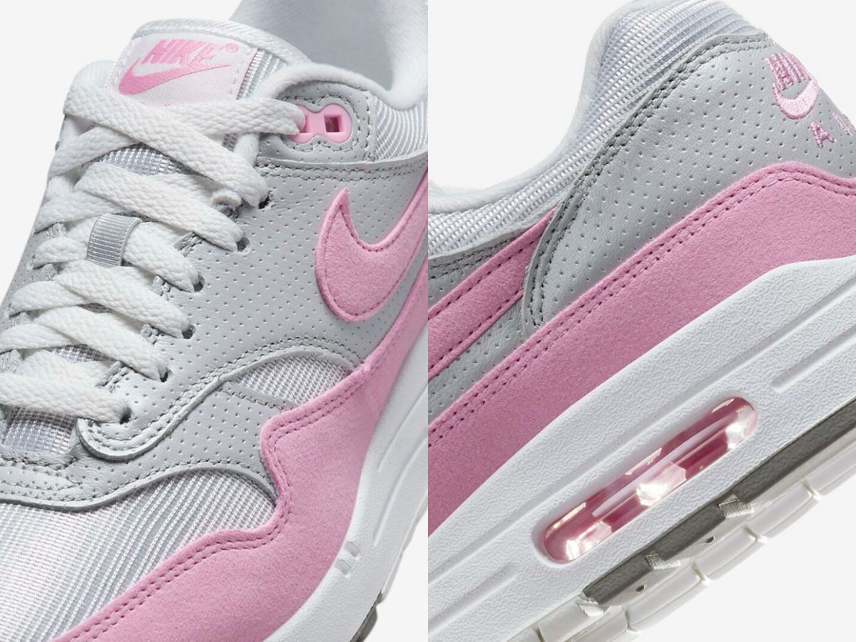 Nike Air Max 1 ’87 “Metallic Platinum/Pink Rise” sneakers: Where to get ...